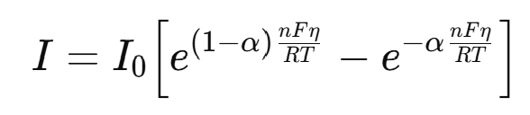 Butler–Volmer equation